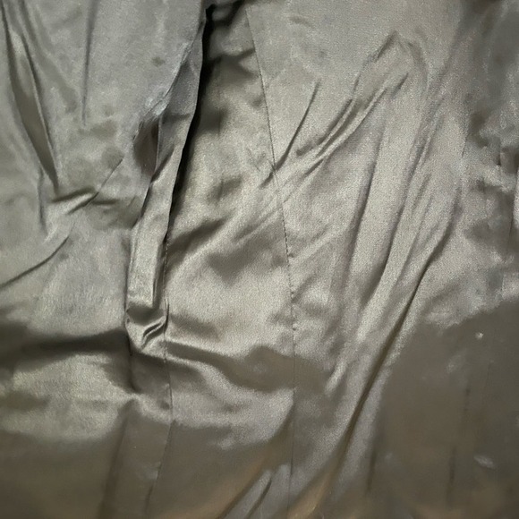 Vintage 80s 90s Cashmere Wool Lightweight Nautical Liz Claiborne Navy Blazer 6 - Picture 8 of 8